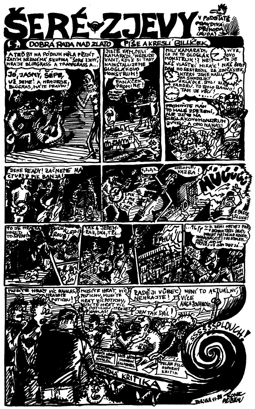 &Scaron;er&eacute; zjevy - star&scaron;&iacute; comicsy