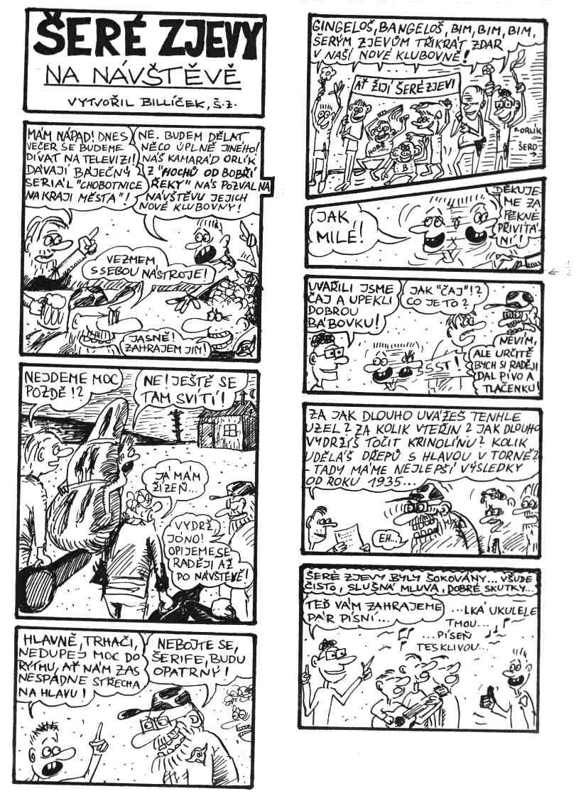 &Scaron;er&eacute; zjevy - star&scaron;&iacute; comicsy