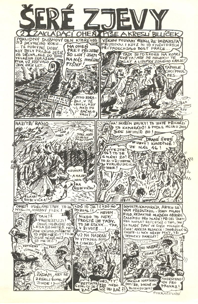 &Scaron;er&eacute; zjevy - star&scaron;&iacute; comicsy
