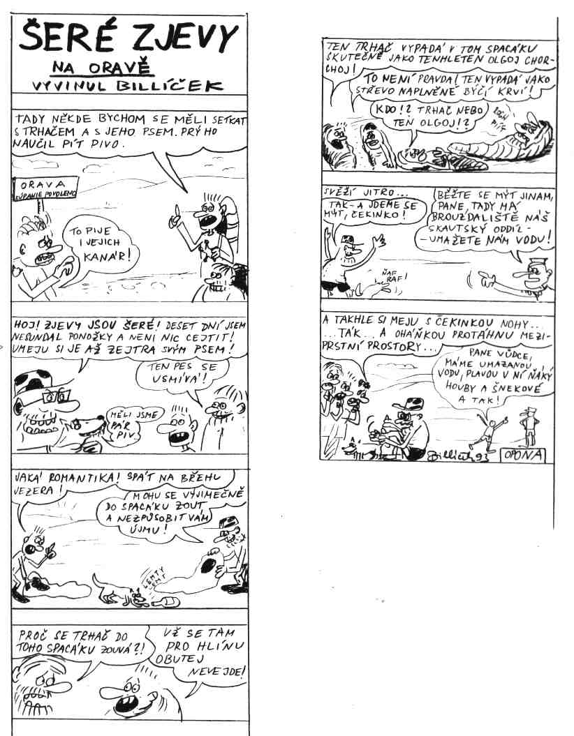 &Scaron;er&eacute; zjevy - star&scaron;&iacute; comicsy
