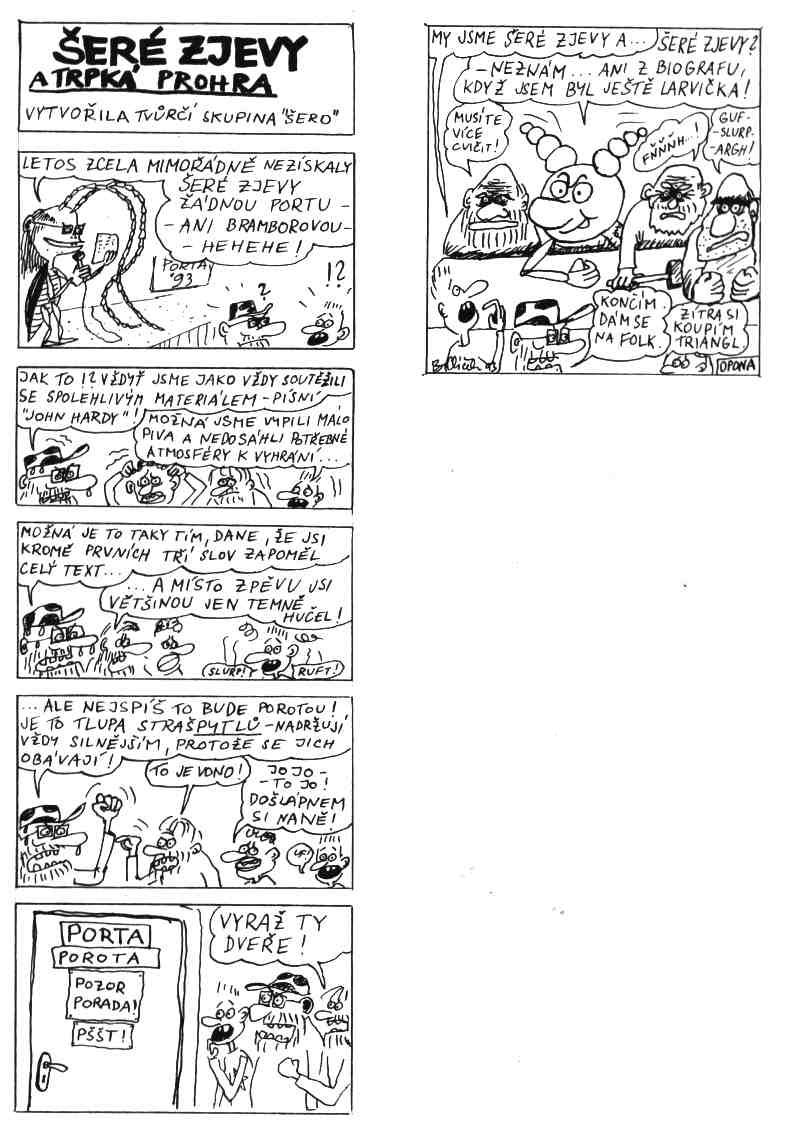 &Scaron;er&eacute; zjevy - star&scaron;&iacute; comicsy