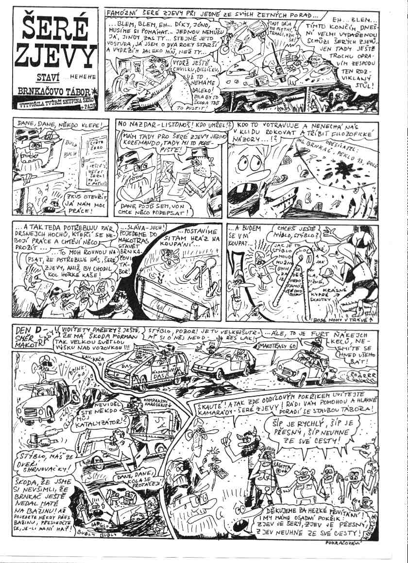 &Scaron;er&eacute; zjevy - star&scaron;&iacute; comicsy