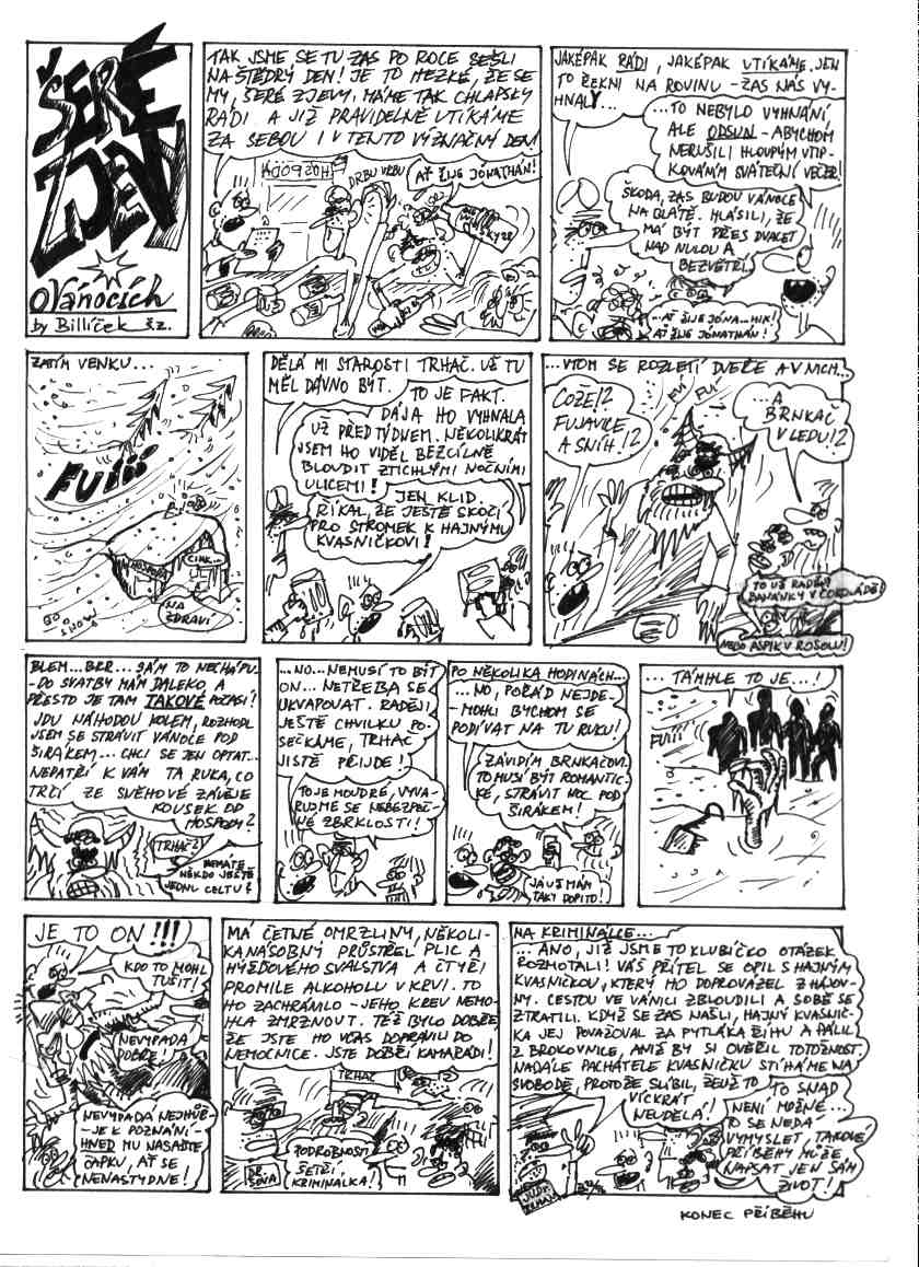 &Scaron;er&eacute; zjevy - star&scaron;&iacute; comicsy