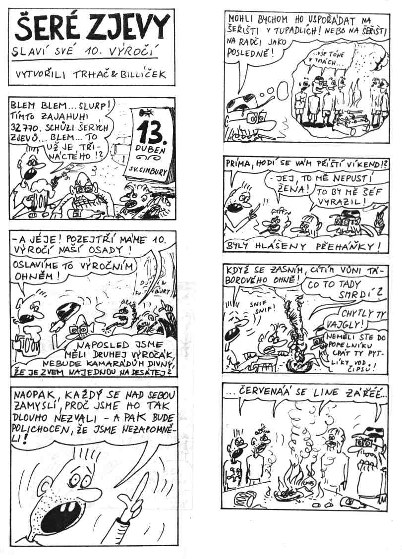 &Scaron;er&eacute; zjevy - star&scaron;&iacute; comicsy